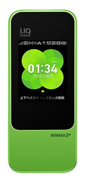 Speed Wi-Fi NEXT W04グリーン